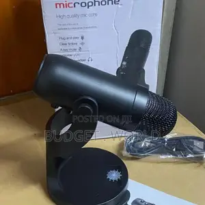 Premium Podcasting Microphone for Clear Voice Reduced Background Noise
