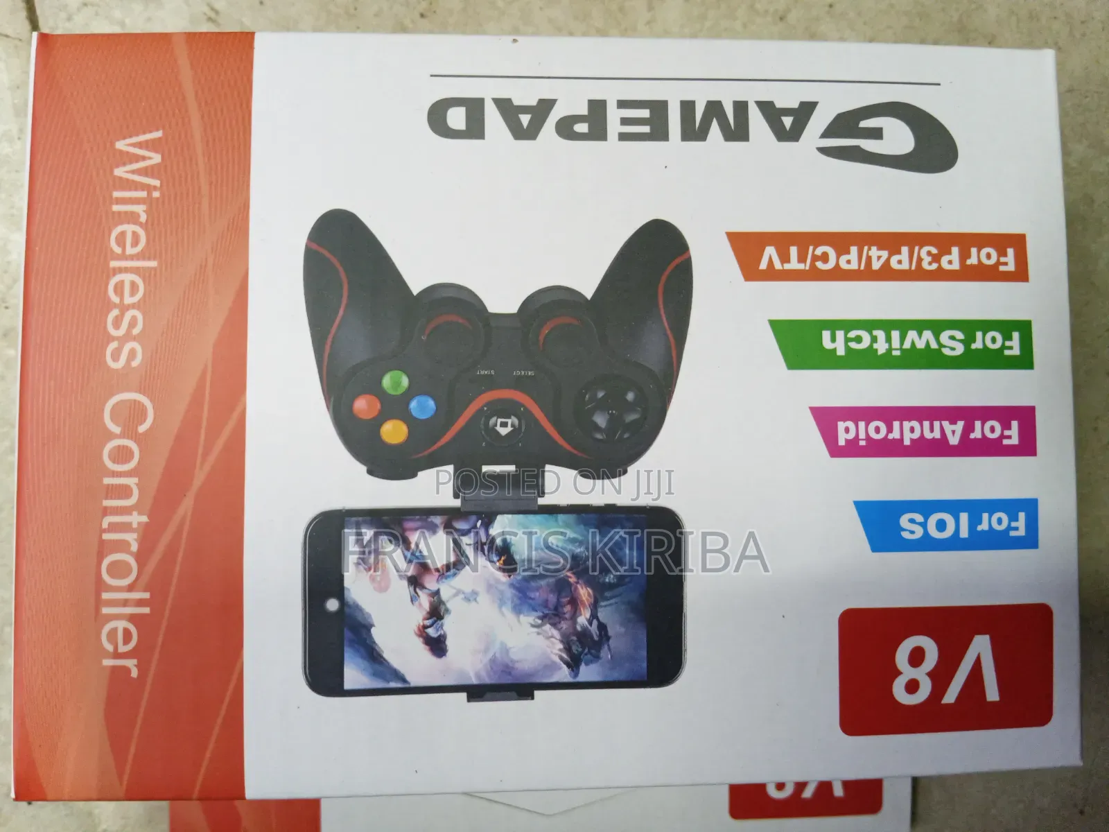 V8 Game Pad