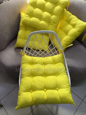Yellow Comfort Chair Pads – Versatile Seat Cushions