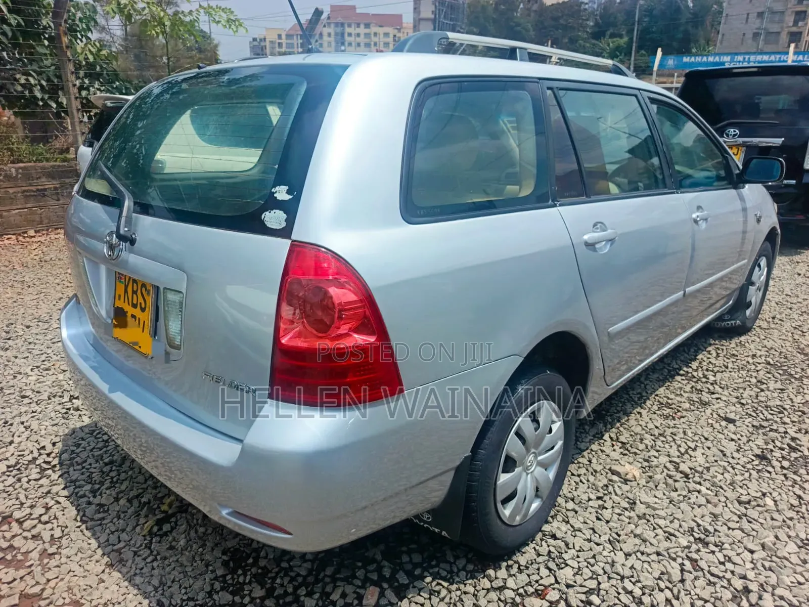 Toyota Corolla Fielder 2006 Silver