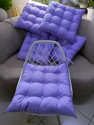 Light Purple Comfort Chair Pads – Versatile Seat Cushions