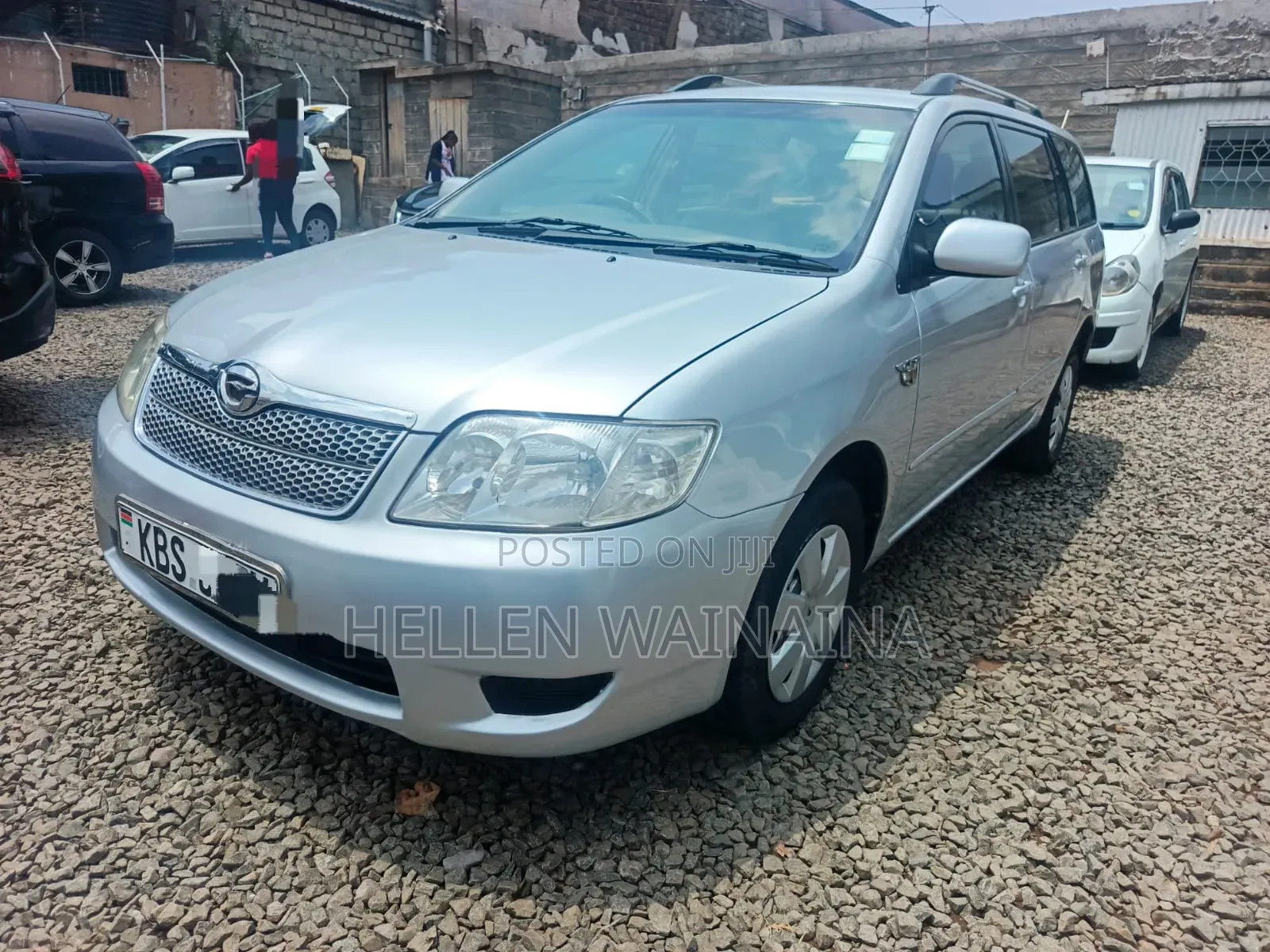 Toyota Corolla Fielder 2006 Silver