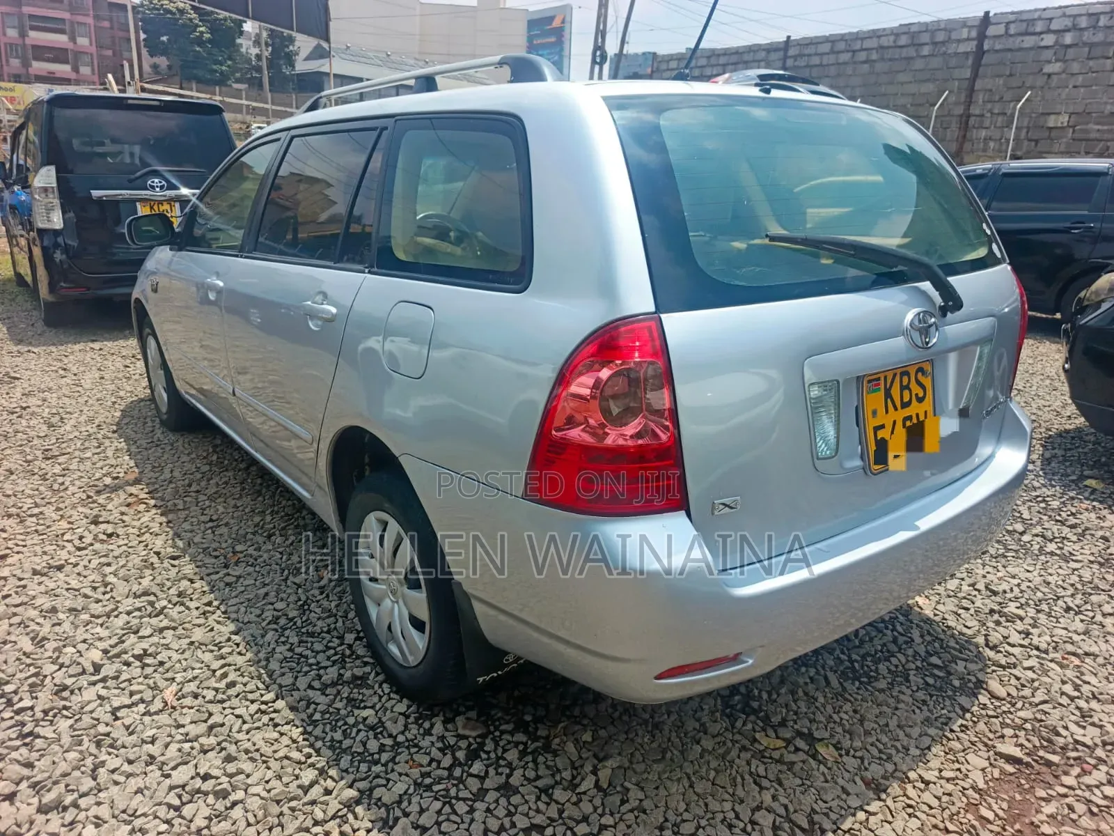 Toyota Corolla Fielder 2006 Silver