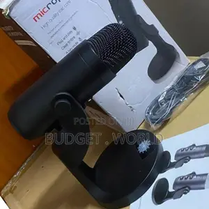 High-Performance Podcast Mic With Focused Voice Pickup