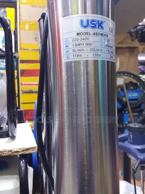 Professional Submersible Water Pump Machine/1.5hp Submersible Pump