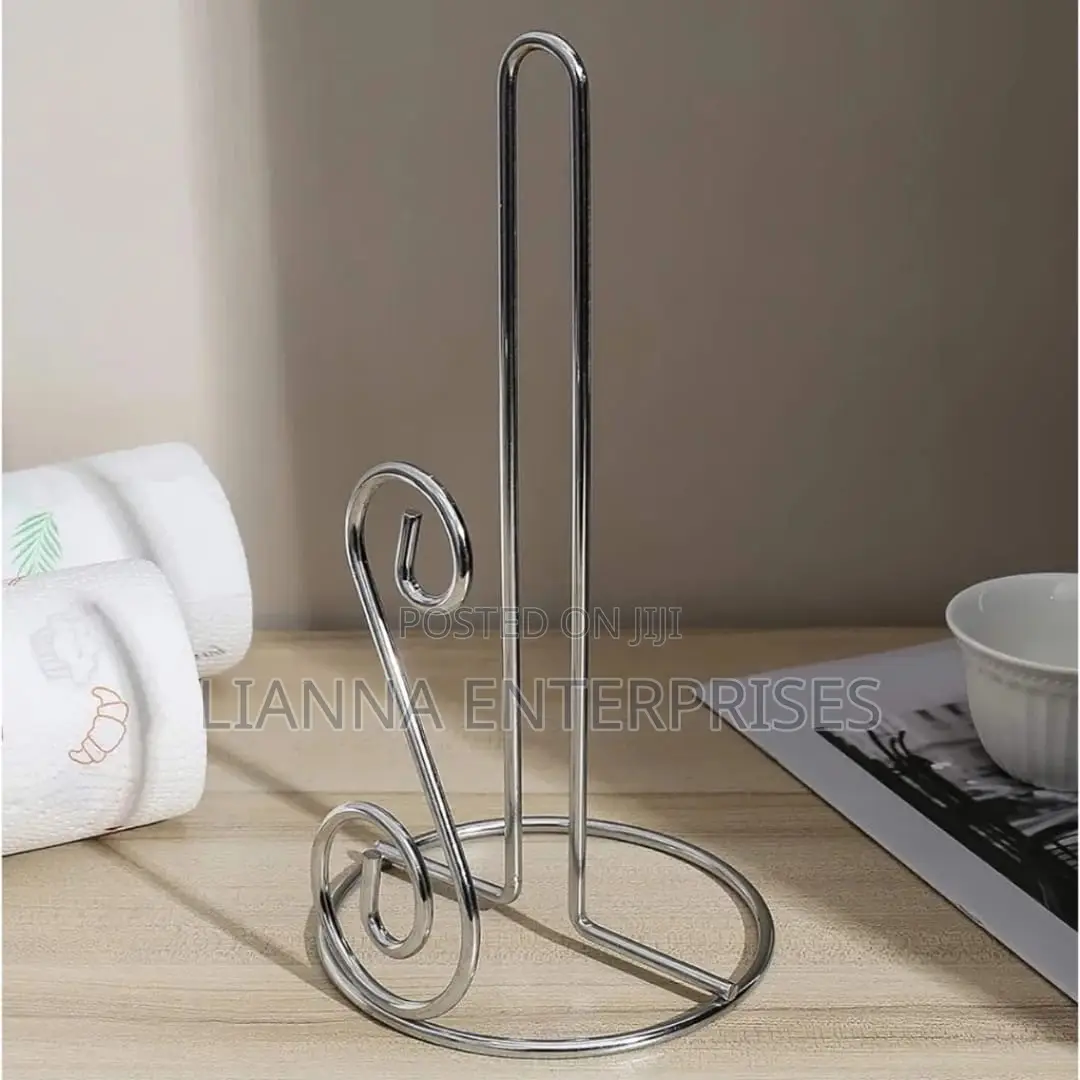 Metallic Kitchen Paper Towel Holder