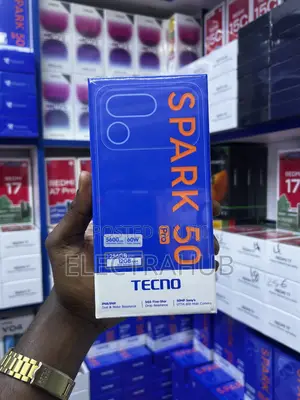 New Tecno Spark 50 Pro 256 GB Black