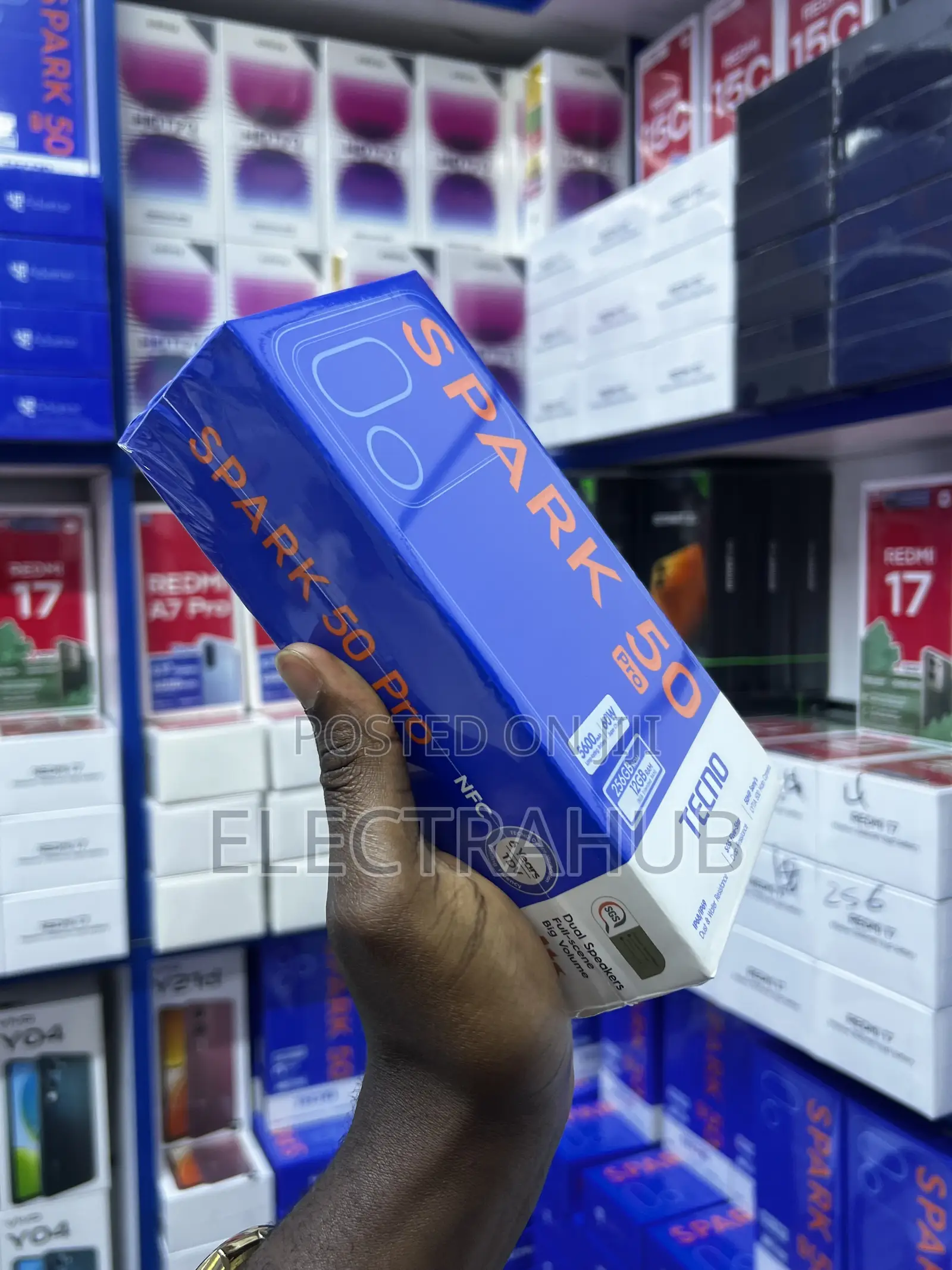New Tecno Spark 50 Pro 256 GB Black