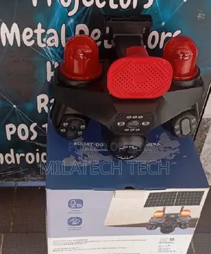 4 Lens 4G Solar CCTV Camera With SIM Card