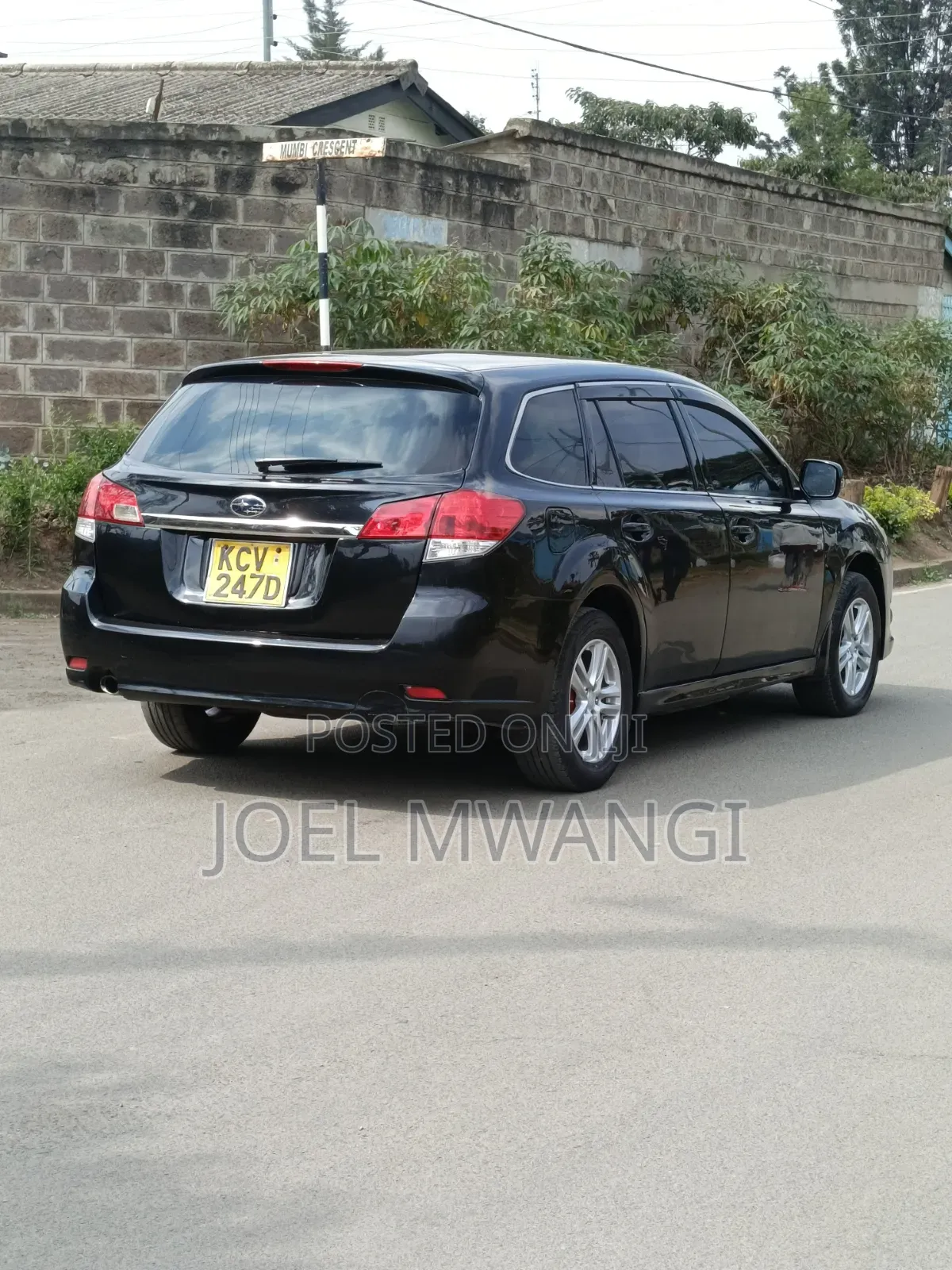 Subaru Legacy 2011 Black