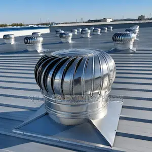 Wind-Powered Stainless Steel Roof Extractor 600mm