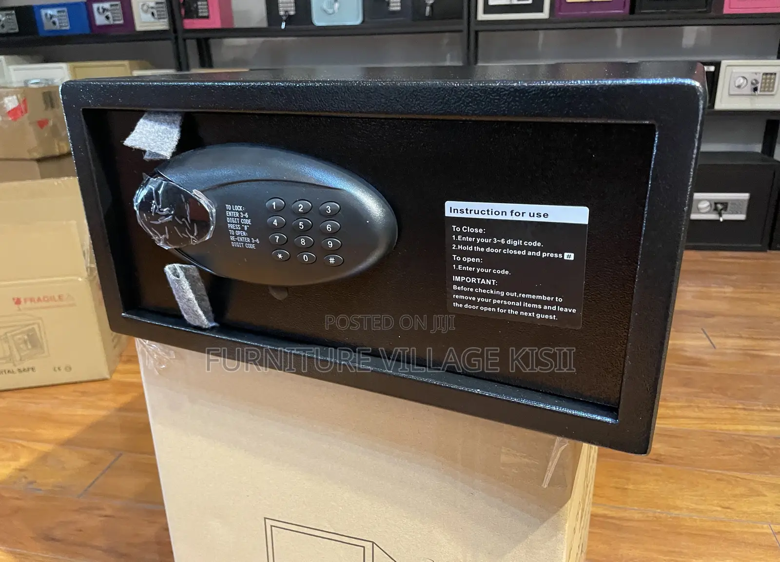 Office Safe; Electronic Fireproof Safe Box 9Kg