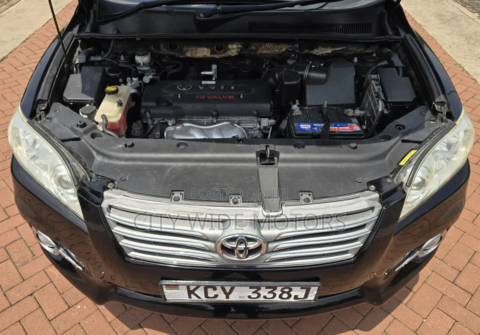 Toyota Vanguard 2012 Black