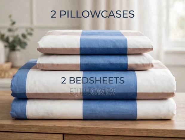 4pc Printed Cotton Bedsheet Set - Sizes Available: 4x6 / 5x6 / 6x6 - thumbnail 6