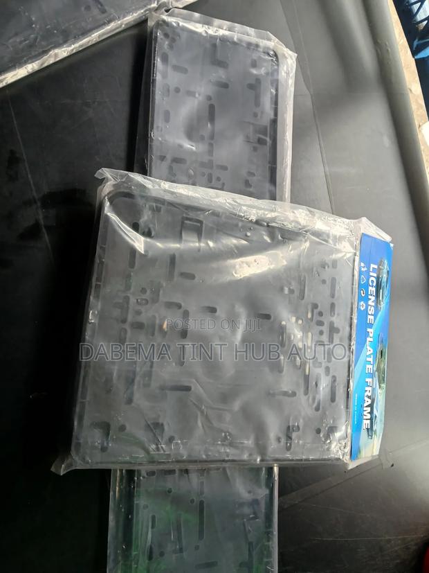 Plastic Number Plate Holders