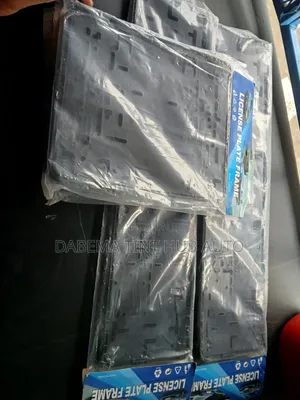 Plastic Number Plate Holders