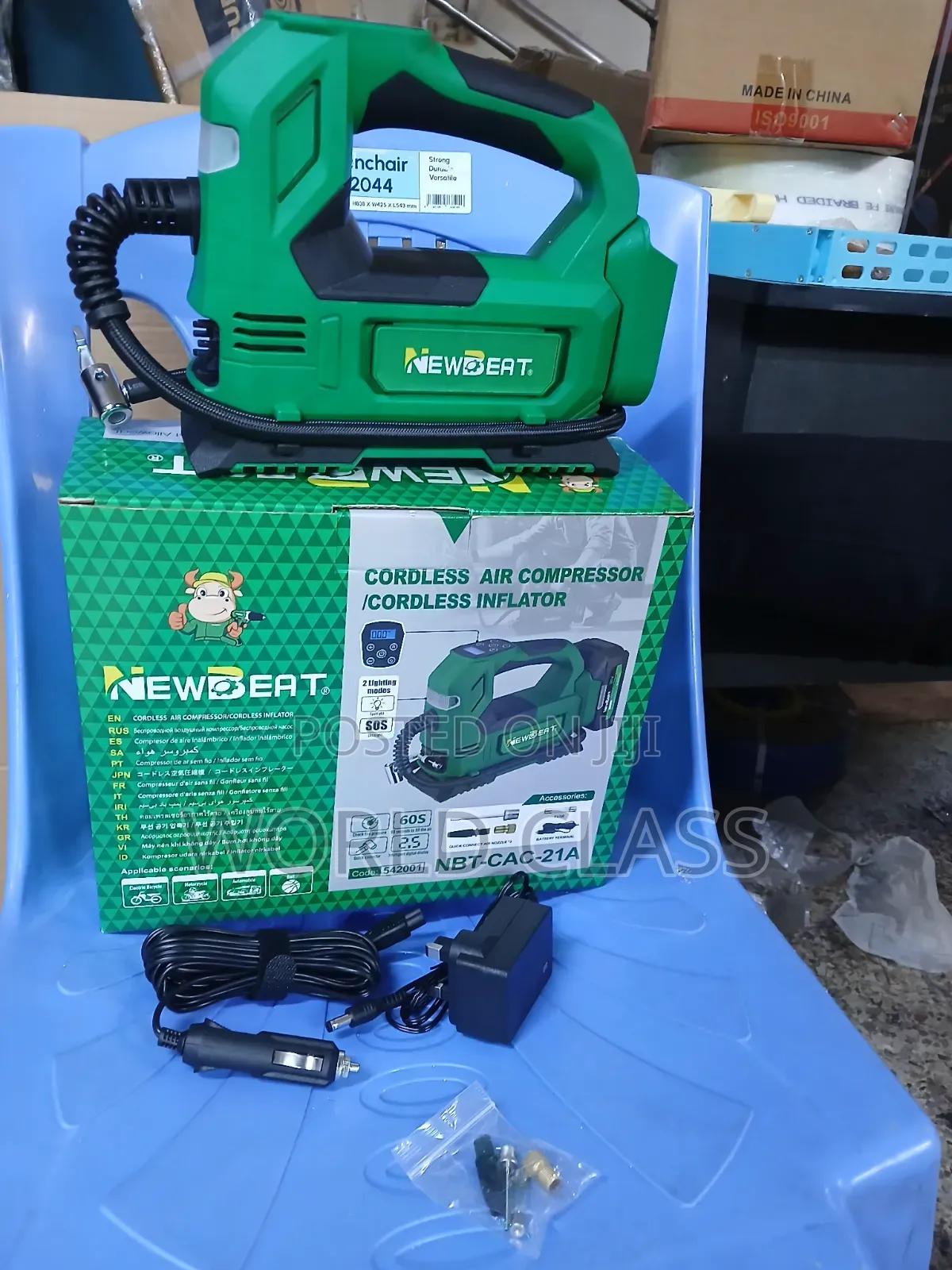 Newbeat 21V Cordless Air Compresso