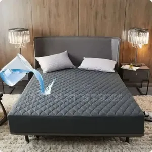 White and Grey 4 by 6 Waterproof Mattress Protectors