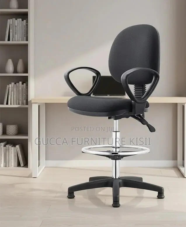 Office Chair; Over Counter Fabric Chair