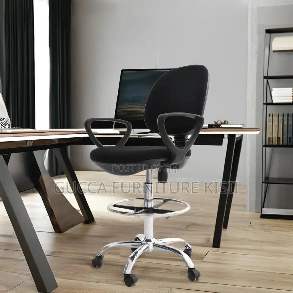 Office Chair; Over Counter Fabric Chair