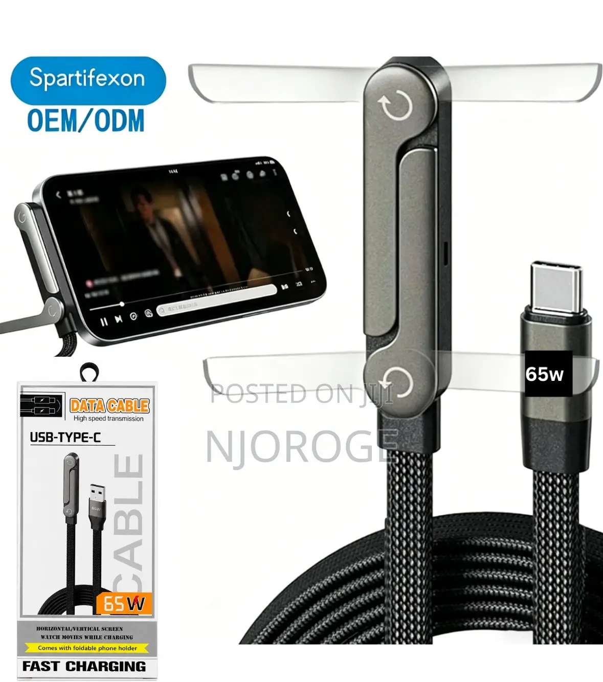 Phone Charger With Stand.Fast Charger for All Android Phones