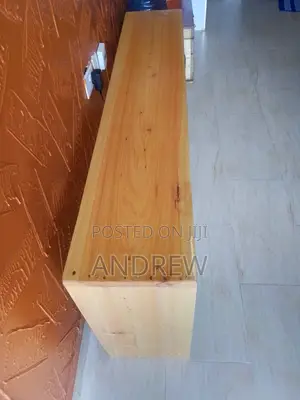 Wooden TV Stand and Coffee Table.