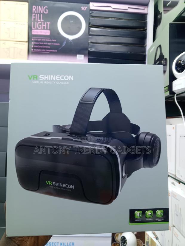 VR Shinecon Smartphone 3D Glasses With Wireless Gamepad