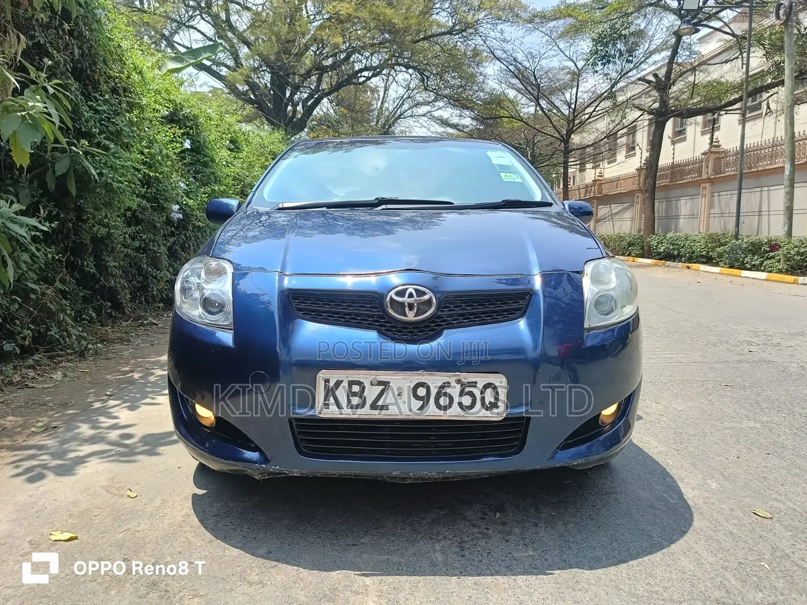 Toyota Auris 2008 Blue