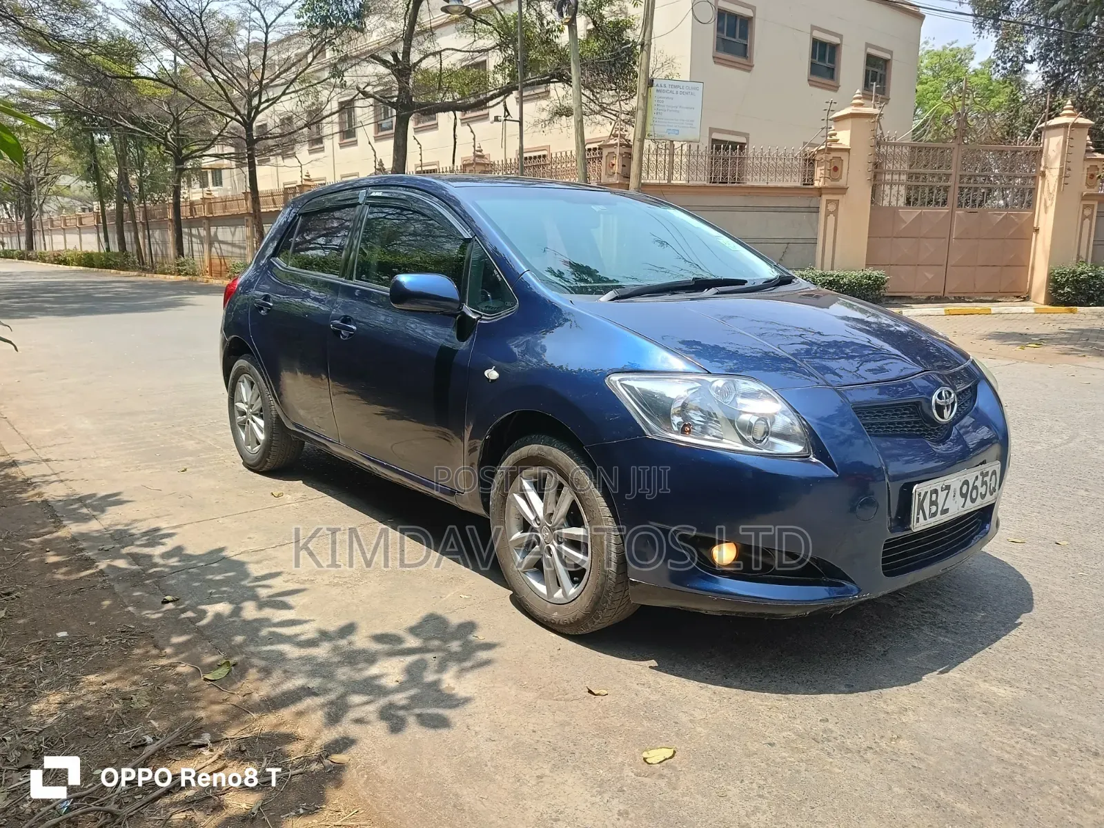 Toyota Auris 2008 Blue