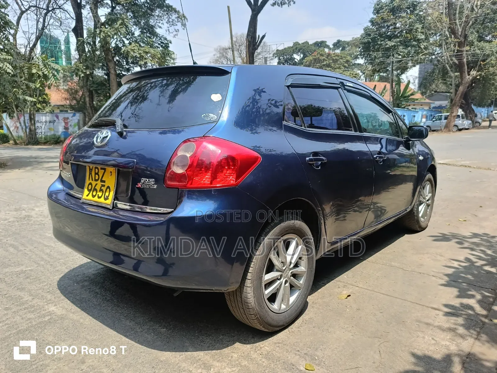 Toyota Auris 2008 Blue