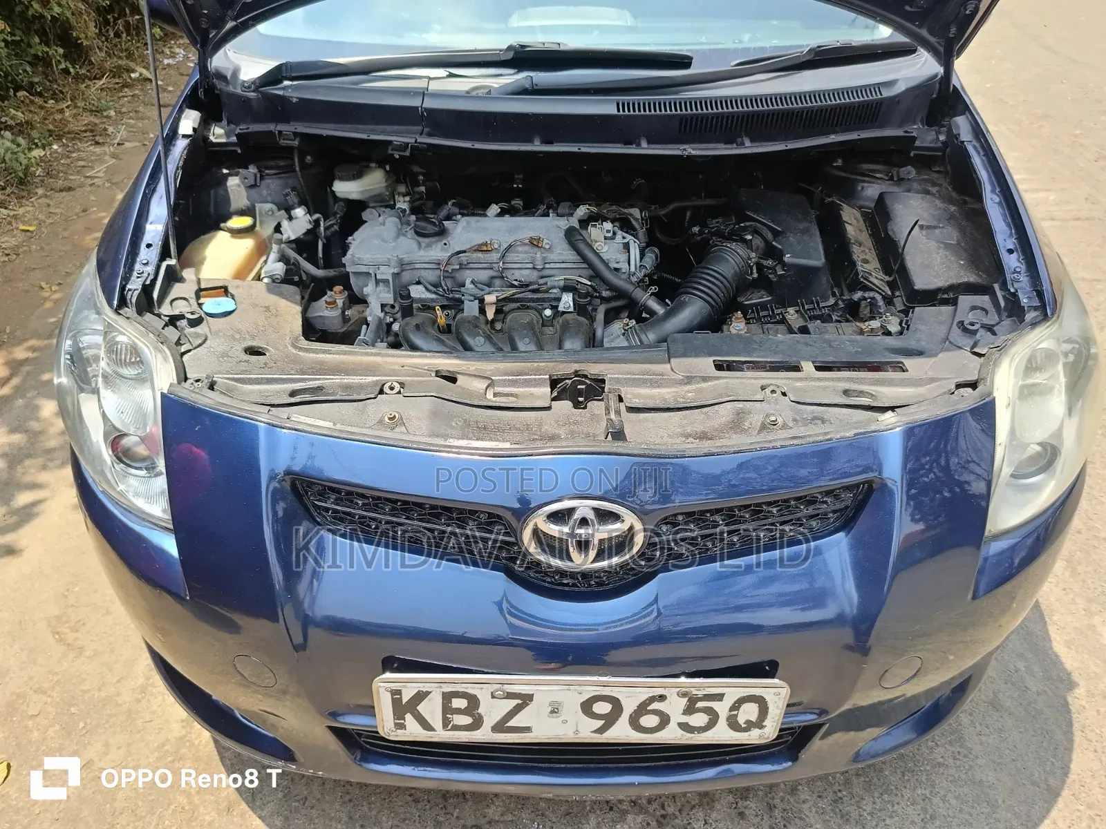 Toyota Auris 2008 Blue