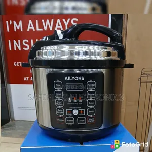 Ailyons 5L Pressure Cooker – Fast Efficient Kitchen Cooking Pot