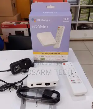 H96 Max Android 14 TV Box 2GB RAM 16GB ROM Smart Box With Remote