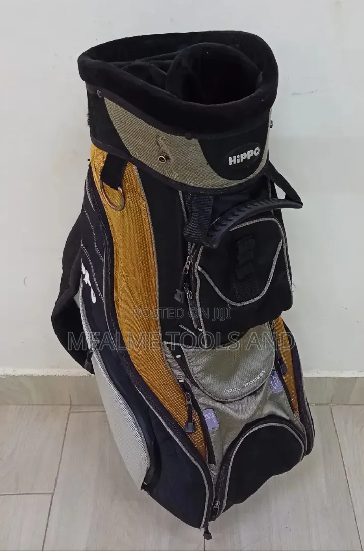 Ex-Uk Hippo Stand Alone/ Trolley Empty Golf Bag