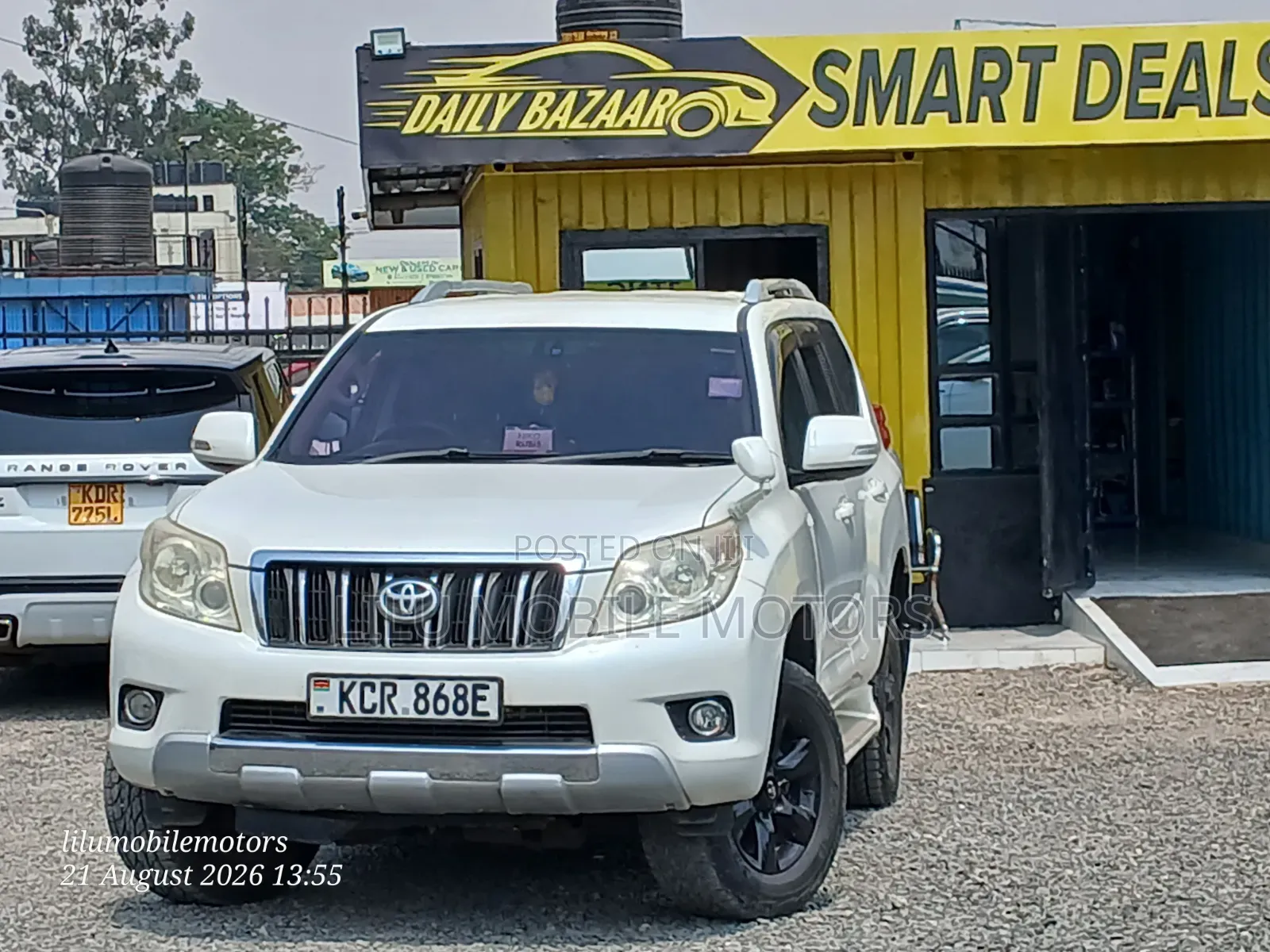 Toyota Land Cruiser Prado 2012 White