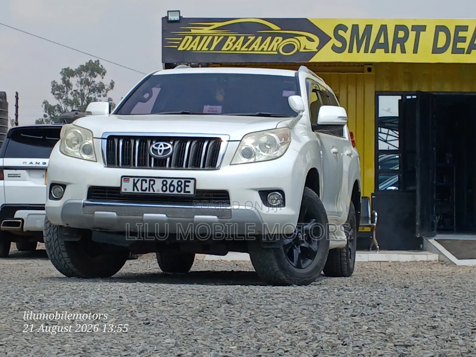 Toyota Land Cruiser Prado 2012 White