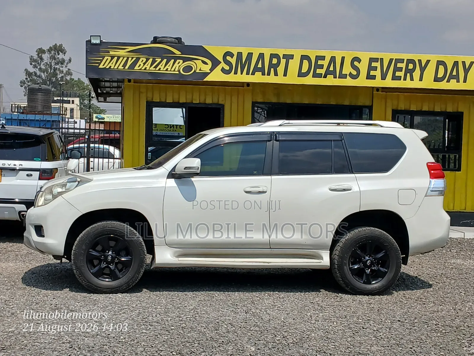 Toyota Land Cruiser Prado 2012 White