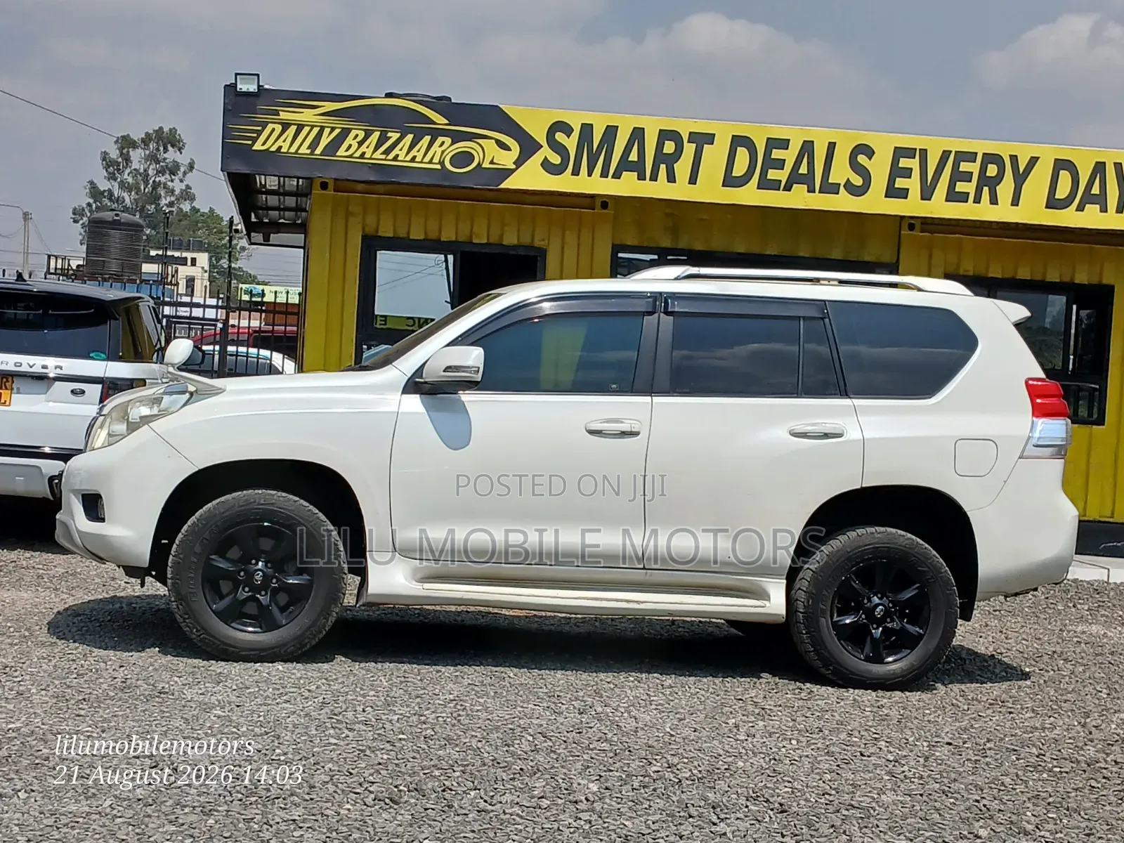 Toyota Land Cruiser Prado 2012 White