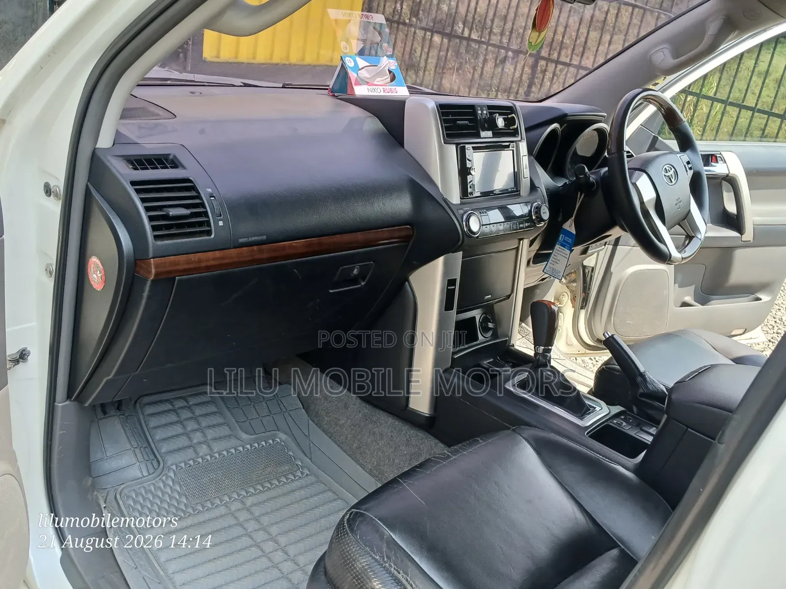 Toyota Land Cruiser Prado 2012 White