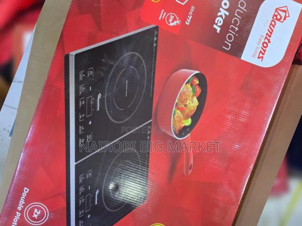 Double Ramtons Induction Cooker With Free Pan