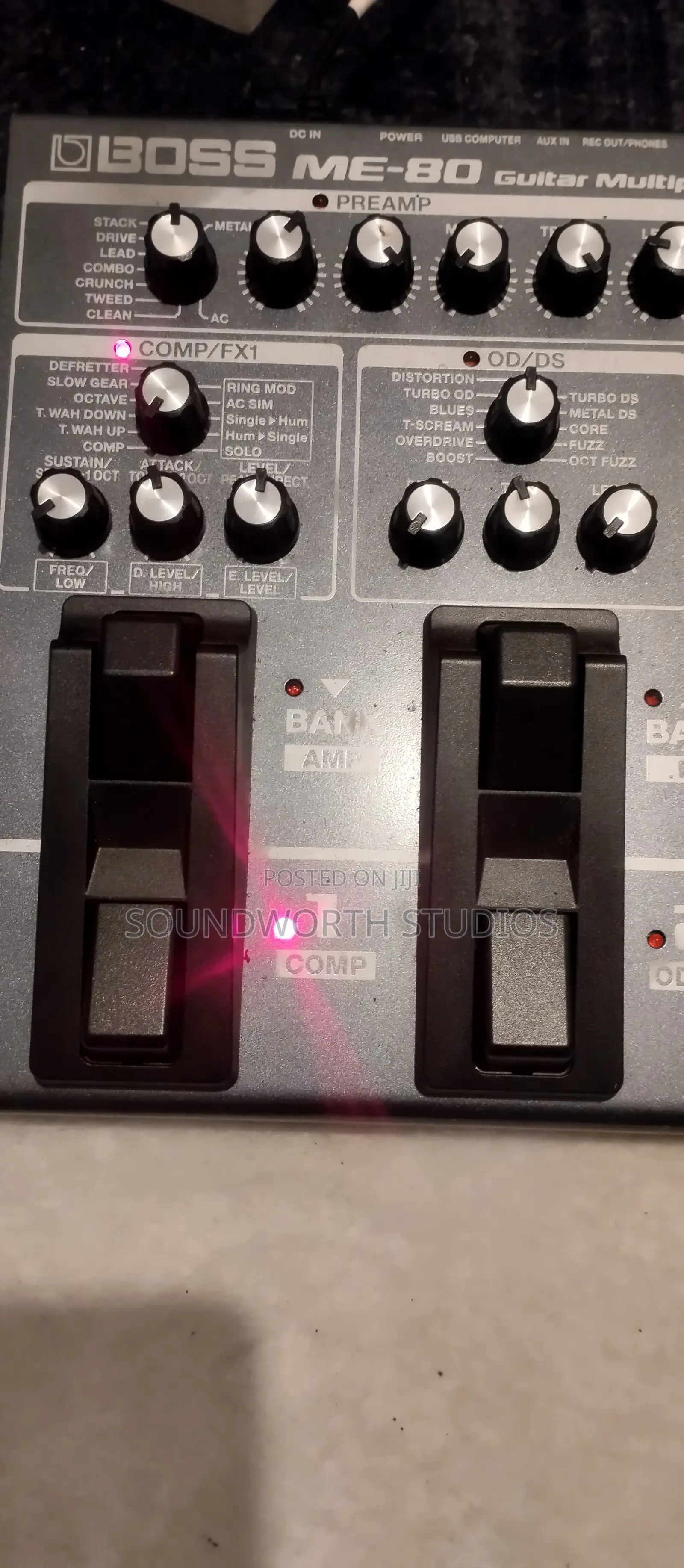 BOSS ME-80 Floor-Based Guitar Multi-Effects Processor