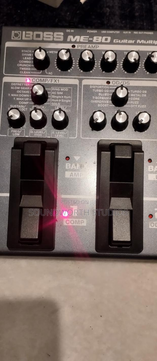 BOSS ME-80 Floor-Based Guitar Multi-Effects Processor - thumbnail 4