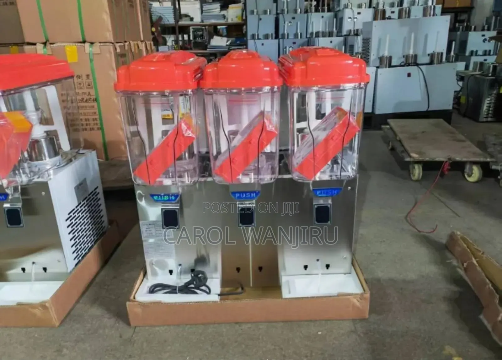 New Commercial 3 Slots Juice Dispenser/3 Slots Juice Dispenser