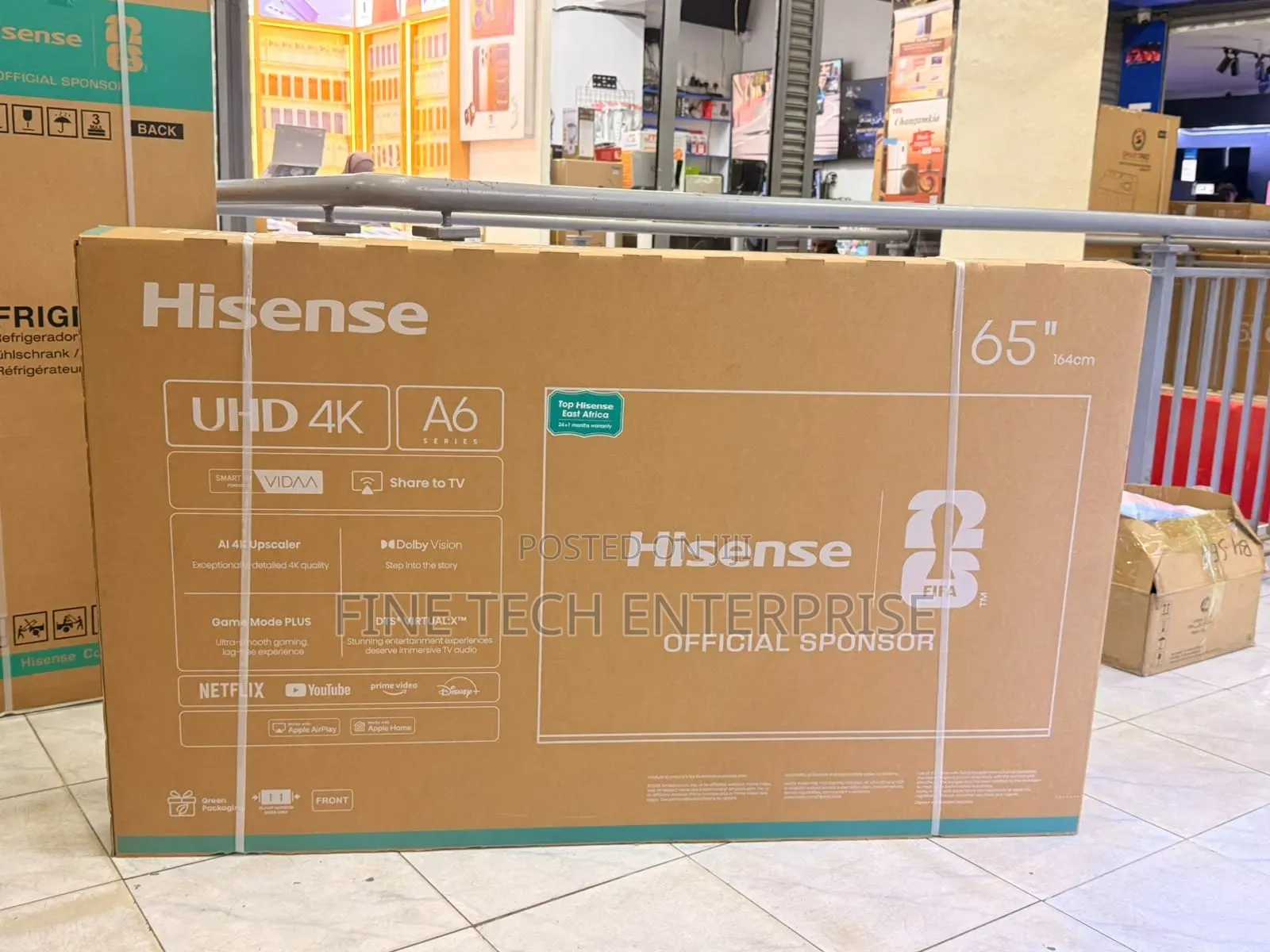 Hisense 65a6 Uhd Smart Frameless