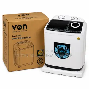 Factory Prices Twin Tub VON 10KG Twin Tub Washing Machines