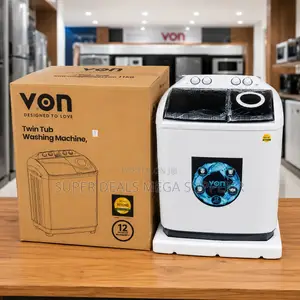 Factory Prices Twin Tub VON 10KG Twin Tub Washing Machines