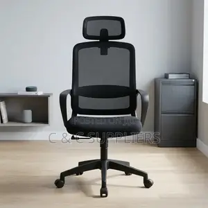 Swivel Ergonomic Mesh Secretary Seat.
