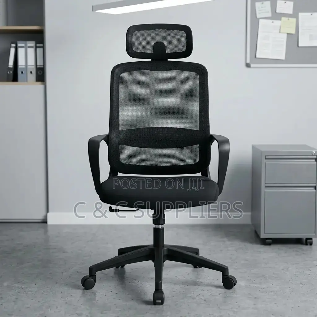 Swivel Ergonomic Mesh Secretary Seat.