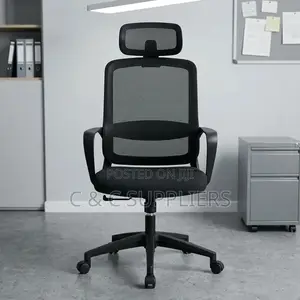 Swivel Ergonomic Mesh Secretary Seat.