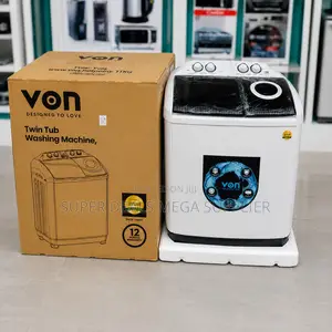 Factory Prices Family Size VON 10KG Twin Tub Washing Machines
